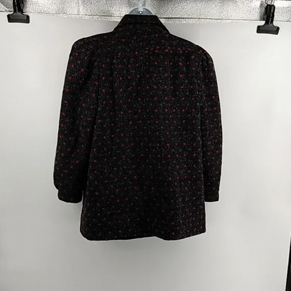 Karizma East Lid size 12 black with pink and Purple Polka dot jacket - Picture 9 of 9